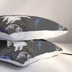 Celestial Pigs of the Night Sky A Pillow Sham Gallery Image 3