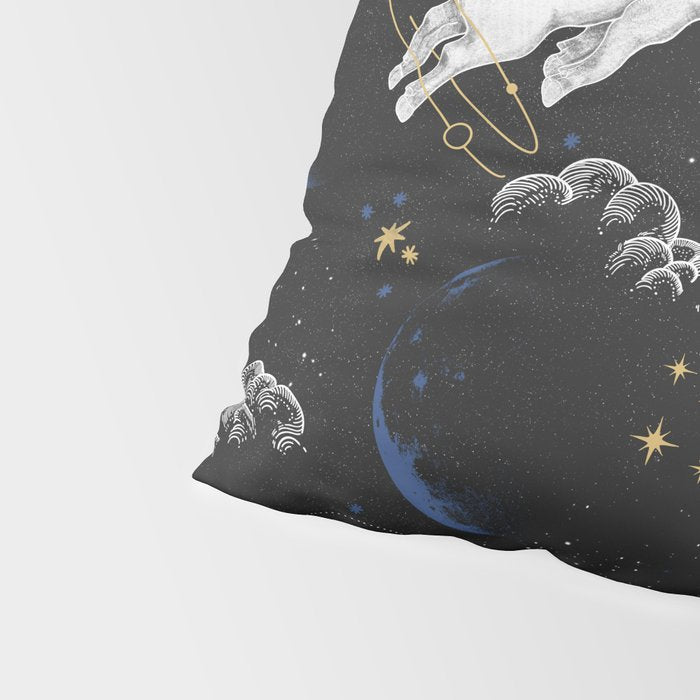 Celestial Pigs of the Night Sky A Pillow Sham Gallery Image 4