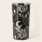 Jackalope - black and cream  Travel Mug Gallery Image 1
