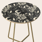 Jackalope - black and cream  Side Table Gallery Image 2