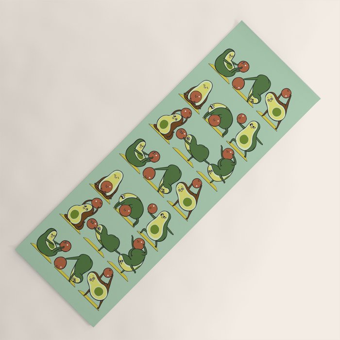 Avocado Yoga With The Seed Yoga Mat Gallery Image 1