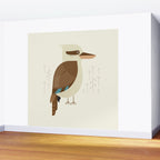 Laughing Kookaburra, Bird of Australia Wall Mural Gallery Image 2