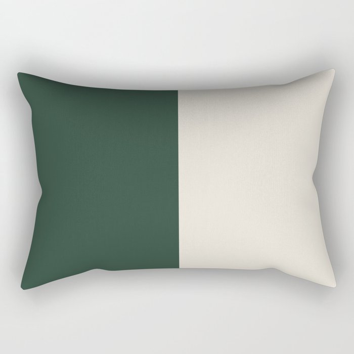 Scandinavian Modern Minimal Pine Rectangular Pillow Gallery Image 1