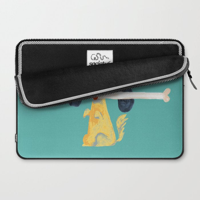 Lucky dog Laptop Sleeve Gallery Image 2