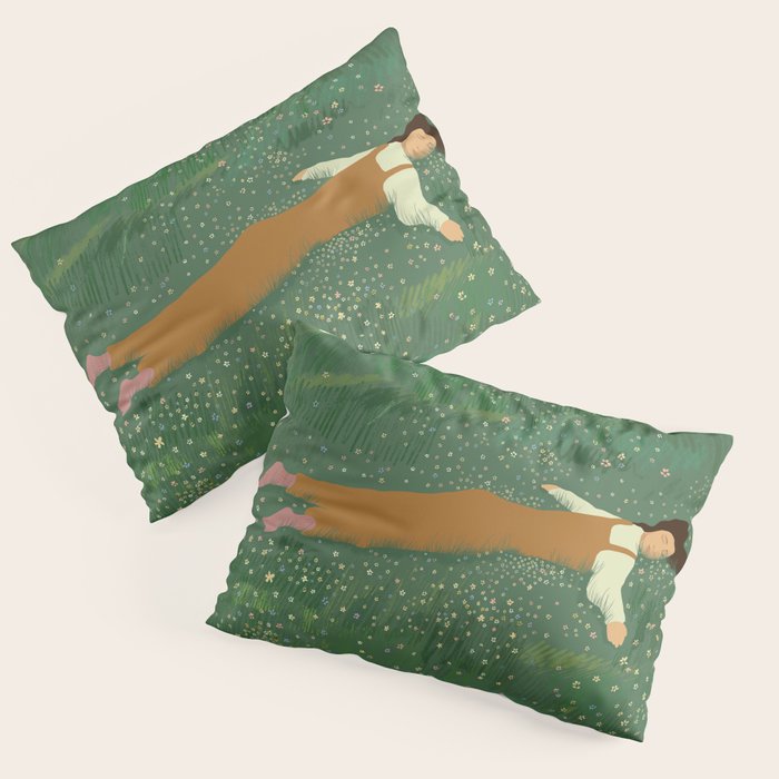 Lazy Naps in the Meadow  Pillow Sham Gallery Image 3