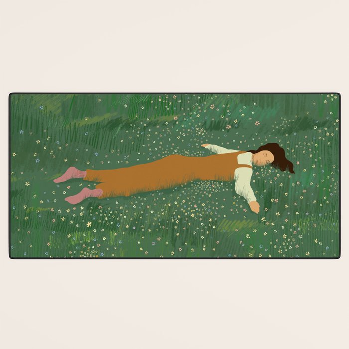 Lazy Naps in the Meadow  Desk Mat Gallery Image 3