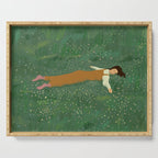 Lazy Naps in the Meadow  Serving Tray Gallery Image 1