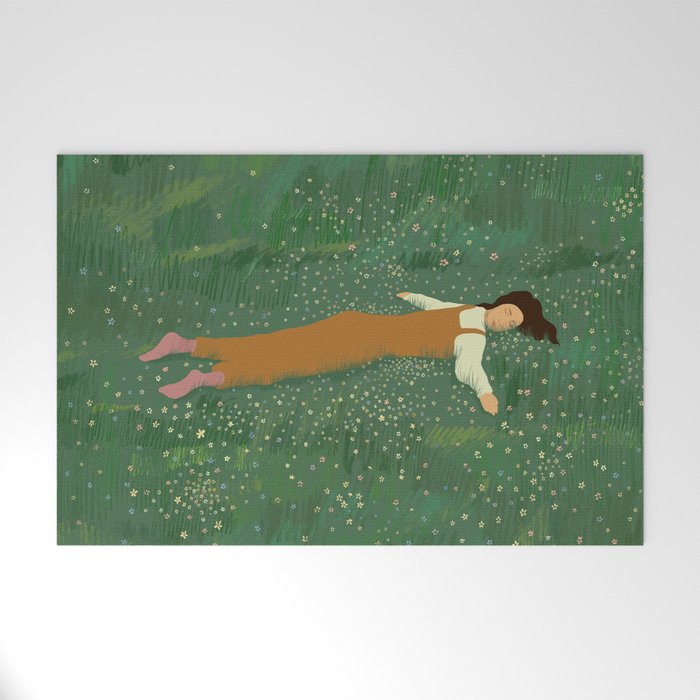 Lazy Naps in the Meadow  Welcome Mat Gallery Image 1