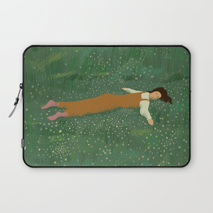 Lazy Naps in the Meadow  Laptop Sleeve Gallery Image 1