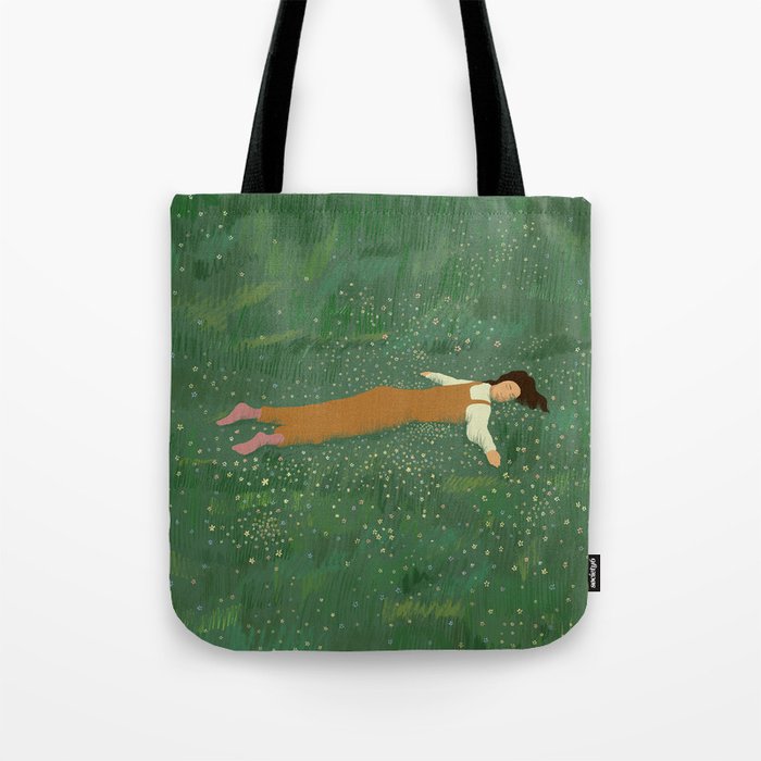 Lazy Naps in the Meadow  Tote Bag Gallery Image 1