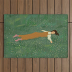 Lazy Naps in the Meadow  Outdoor Rug Gallery Image 1