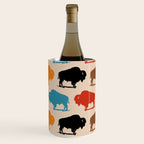 Buffalo Bison Pattern 278 Wine Chiller Gallery Image 1