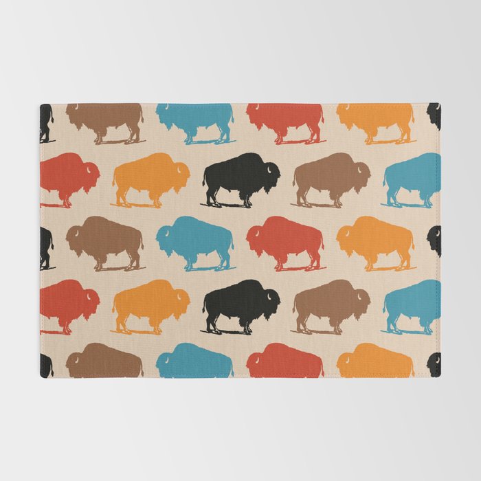 Buffalo Bison Pattern 278 Rug Gallery Image 2