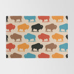 Buffalo Bison Pattern 278 Rug Gallery Image 2