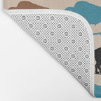 Buffalo Bison Pattern 278 Bath Mat Gallery Image 2