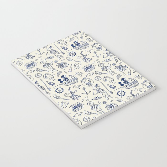 Pirate Play - Cream Notebook Gallery Image 3