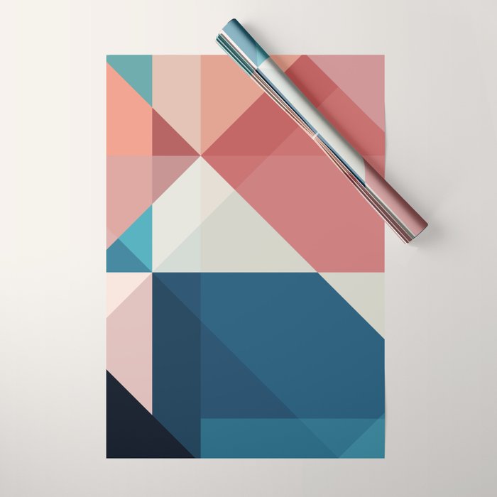 Geometric 1703 Wrapping Paper Gallery Image 1