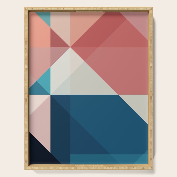 Geometric 1703 Serving Tray Gallery Image 1