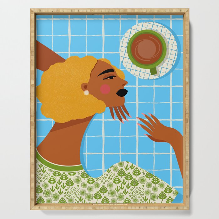 Coffee, Please Serving Tray Gallery Image 1