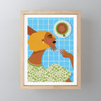Coffee, Please Mini Art Print Gallery Image 1