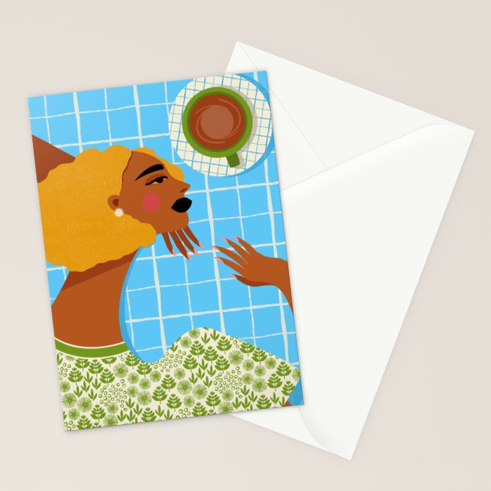 Coffee, Please Stationery Card Gallery Image 2