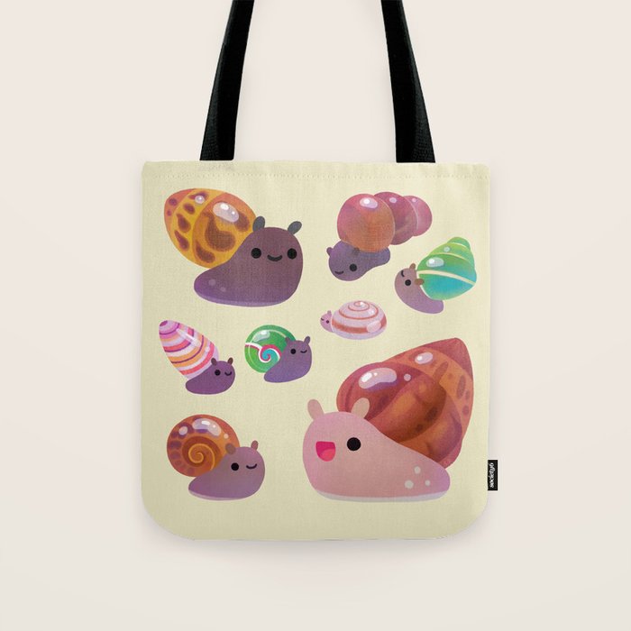 Land snail Tote Bag Gallery Image 1