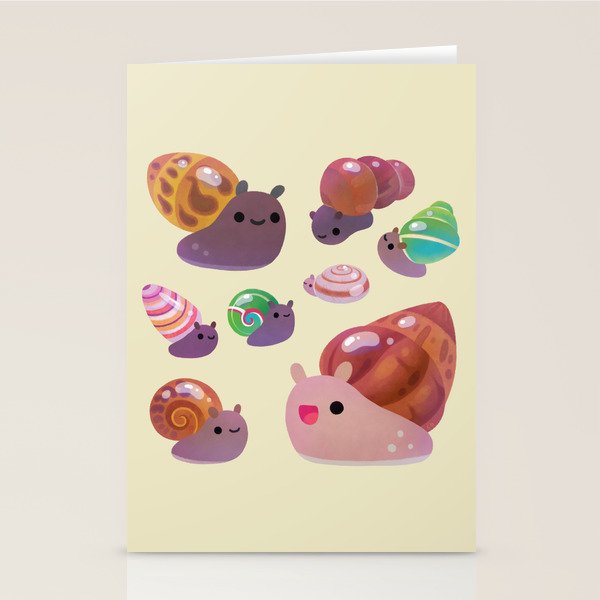 Land snail Stationery Card Gallery Image 2