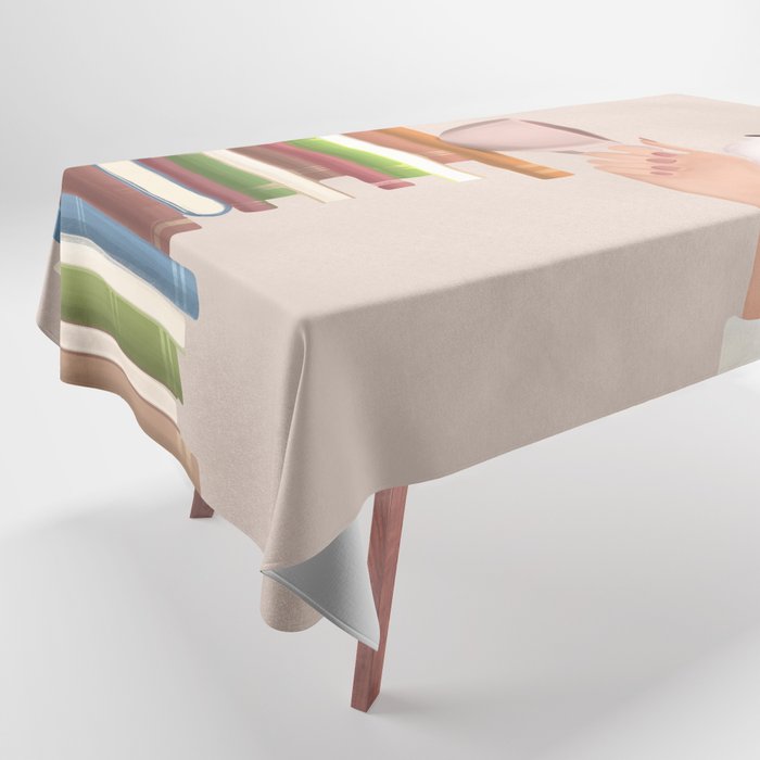 Good Read 02 Tablecloth Gallery Image 1