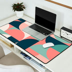 Mid Century Geometric 23C Desk Mat Gallery Image 2