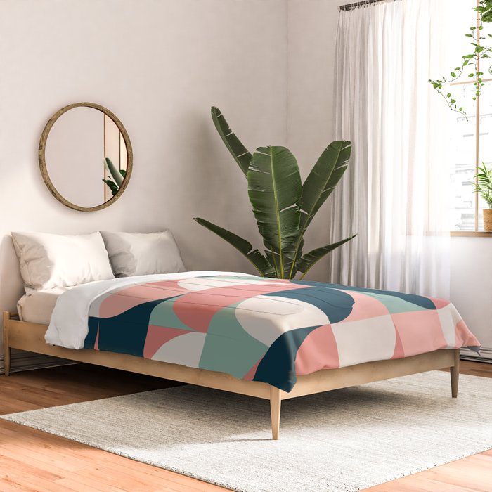 Mid Century Geometric 23C Comforter Gallery Image 2