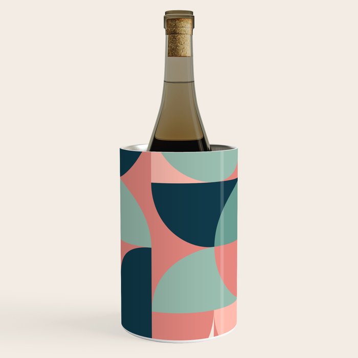 Mid Century Geometric 23C Wine Chiller Gallery Image 3