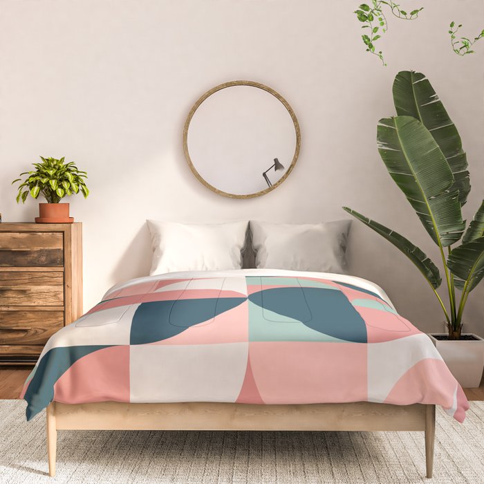 Mid Century Geometric 23C Comforter Gallery Image 3