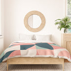Mid Century Geometric 23C Duvet Cover Gallery Image 3