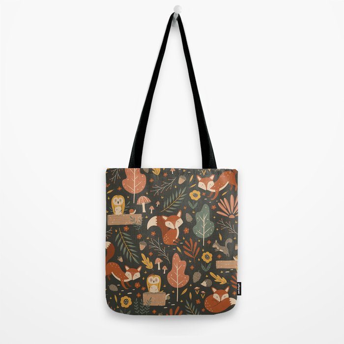 Woodland Critters Tote Bag Gallery Image 2