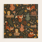 Woodland Critters Wood Wall Art Gallery Image 1