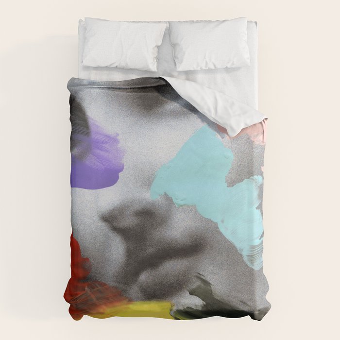 Composition 458 Duvet Cover Gallery Image 1