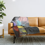 Composition 458 Throw Blanket Gallery Image 1