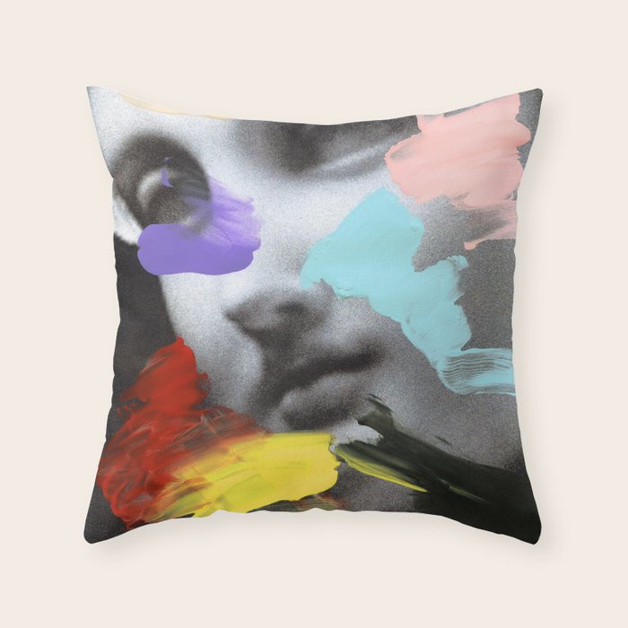Composition 458 Throw Pillow Gallery Image 6