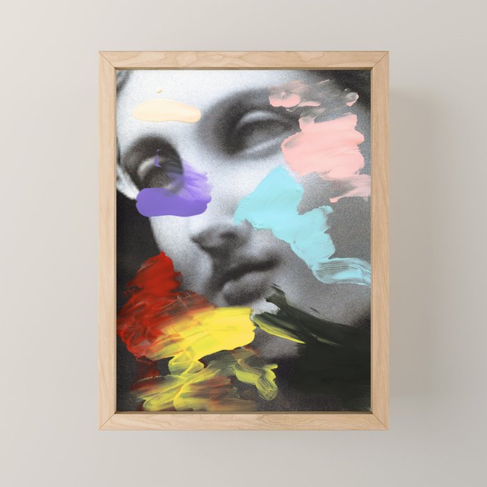 Composition 458 Mini Art Print Gallery Image 1