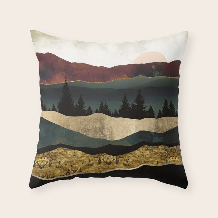 Early Autumn Throw Pillow Gallery Image 6