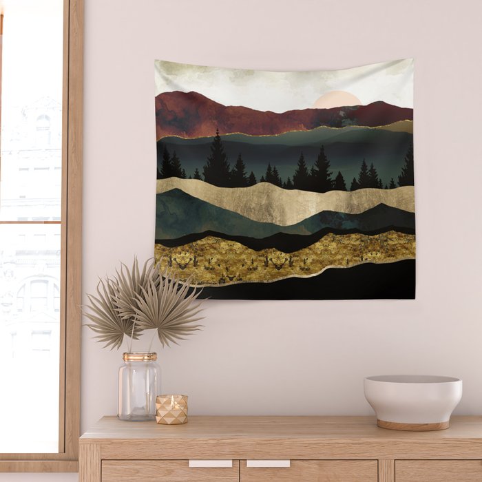 Early Autumn Wall Tapestry Gallery Image 2