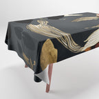 Metallic Koi IV Tablecloth Gallery Image 1