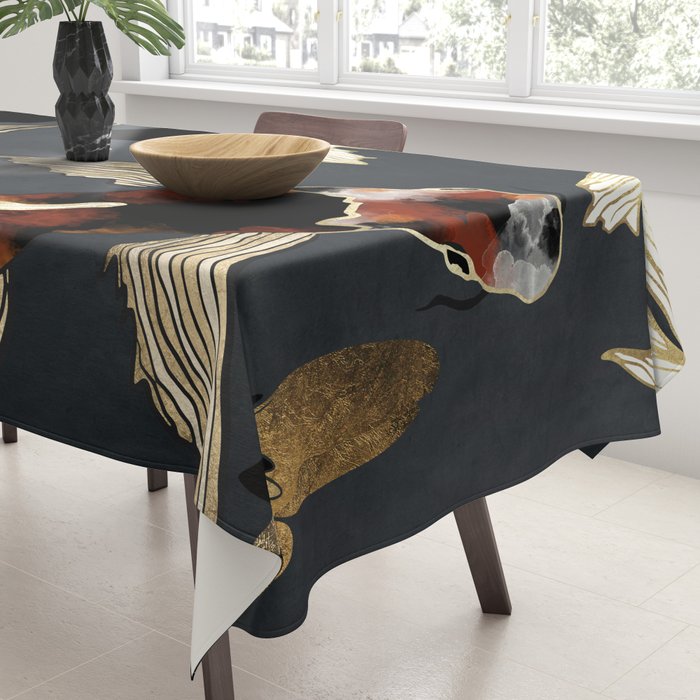 Metallic Koi IV Tablecloth Gallery Image 3