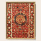 Seley 16th Century Antique Persian Carpet Print Serving Tray Gallery Image 1