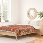 Seley 16th Century Antique Persian Carpet Print Duvet Cover Gallery Image 2