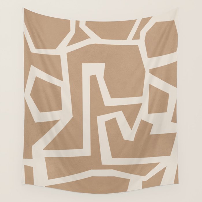 Fragmented Paths 2 Wall Tapestry Gallery Image 1