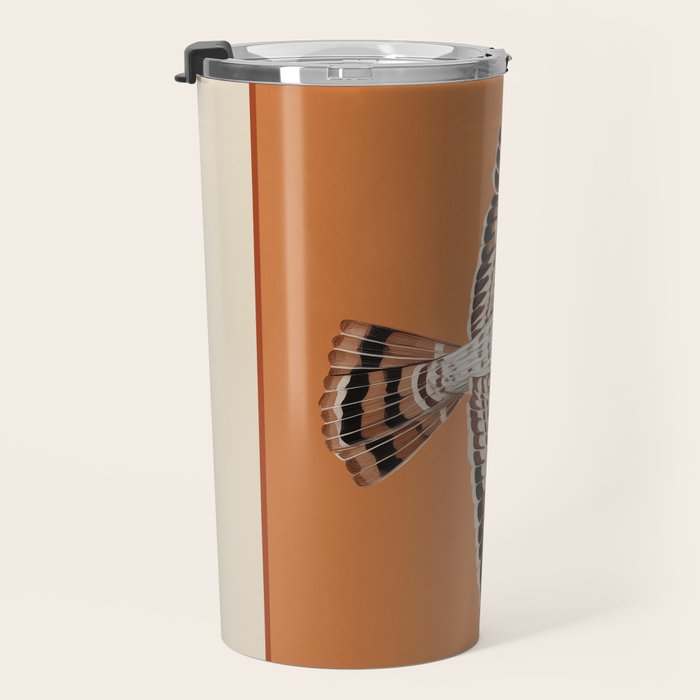 Hawk in Still Flight Travel Mug Gallery Image 3