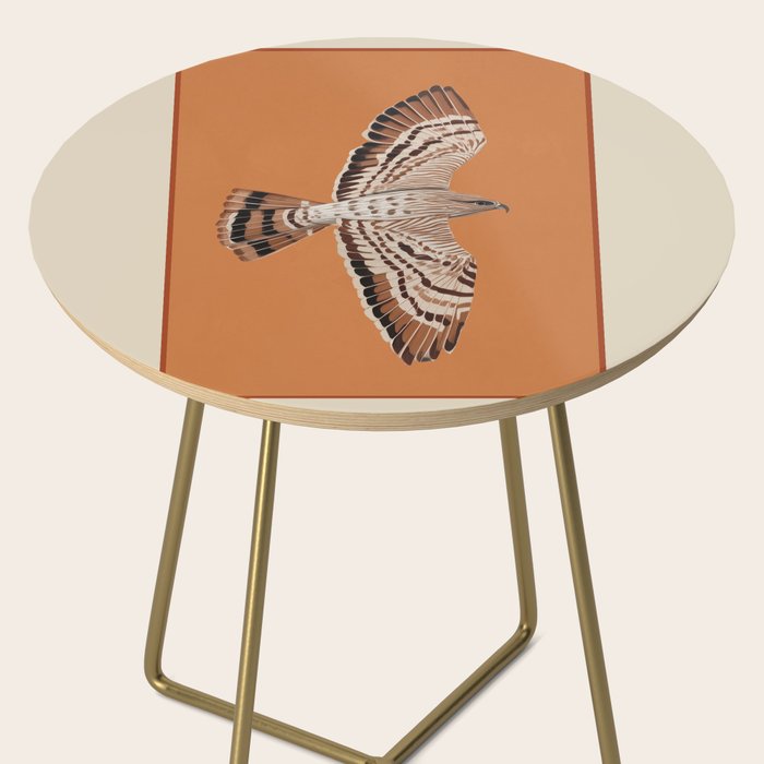 Hawk in Still Flight Side Table Gallery Image 2