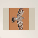 Hawk in Still Flight Welcome Mat Gallery Image 1