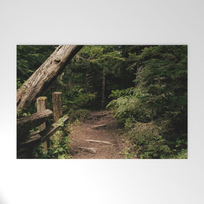 Forest Path Welcome Mat Gallery Image 1